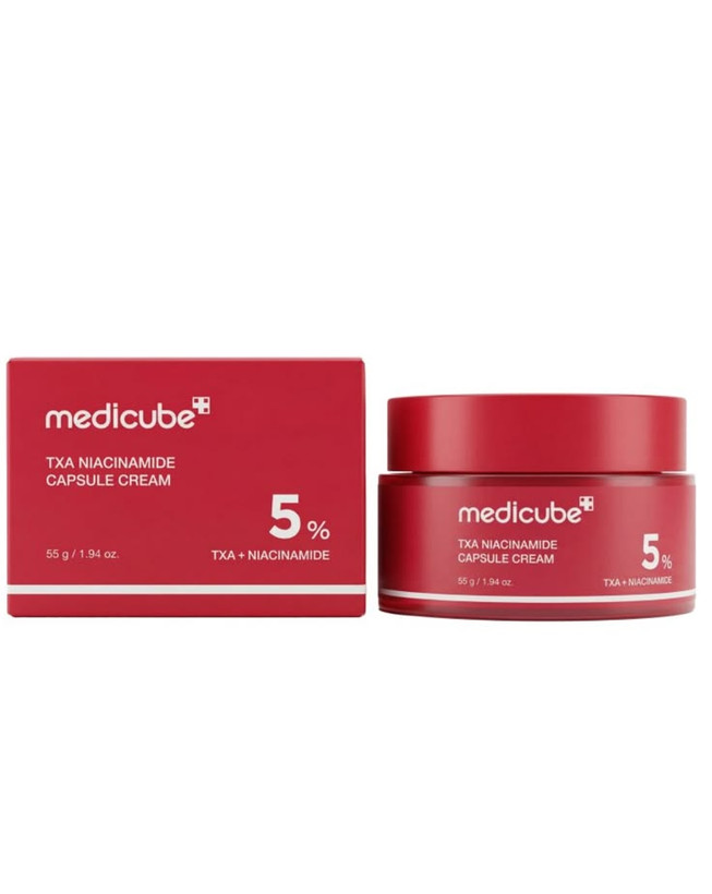 کرم کپسولی ضد لک مدیکیوب Medicube TXA Niacinamide Capsule Cream 5% حجم 55 گرم | روشن کننده و ضد جای جوش