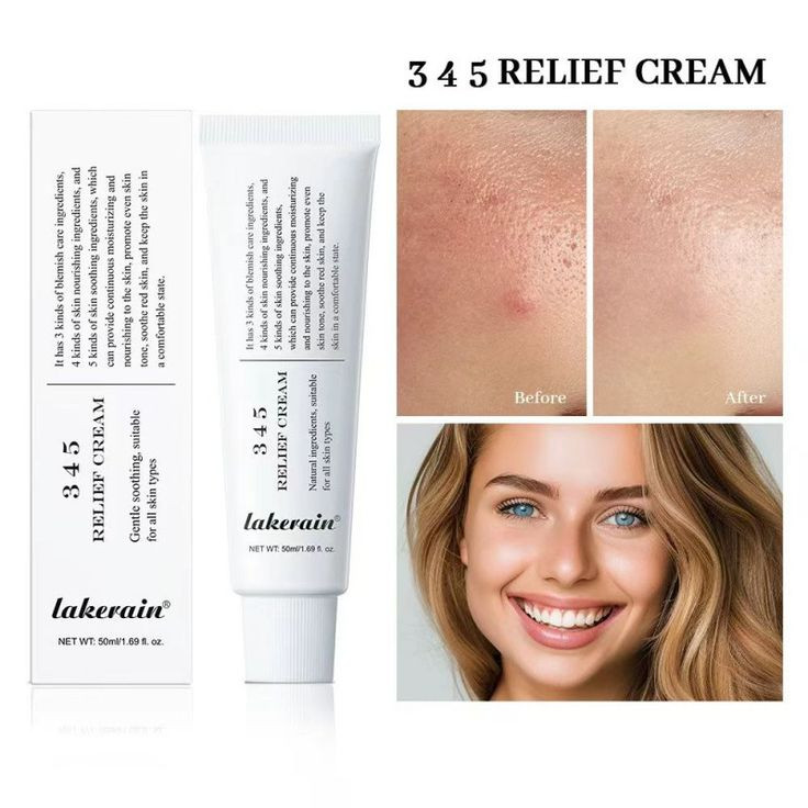 کرم ترمیم کننده دکتر آلتیا 345 Dr.Althea Relief Cream حجم 50 میلی لیتر | ترمیم سد دفاعی پوست و آبرسان