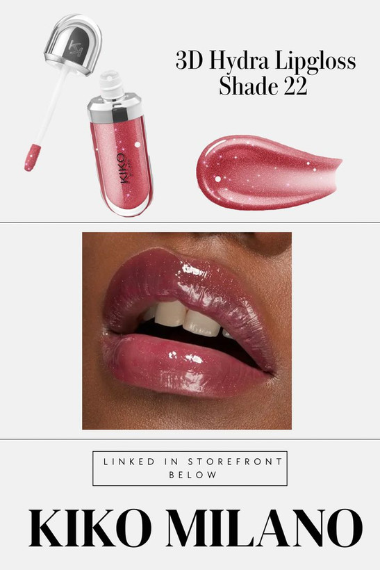 لیپ گلاس کیکو میلانو (KIKO Milano 3D Hydra Lipgloss) | براق کننده و آبرسان لب با جلوه سهبعدی