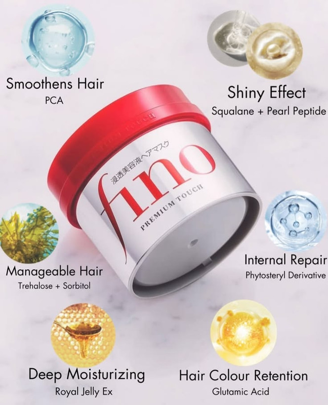 ماسک مو فینو شیسیدو پریمیوم تاچ Fino Premium Touch حجم 230 میلیلیتر