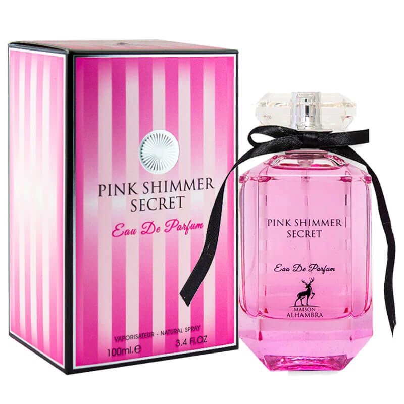 ادو پرفیوم زنانه الحمبرا مدل Pink Shimmer Secret حجم 100 میلی‌لیتر