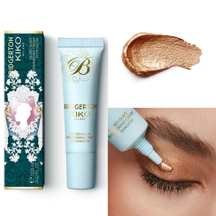 سایه چشم کرمی براق کیکو میلانو مدل Bridgerton Gilded Glaze