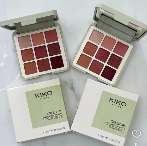 پالت سایه چشم کیکو میلانو مدل Green Me Eyeshadow Palette