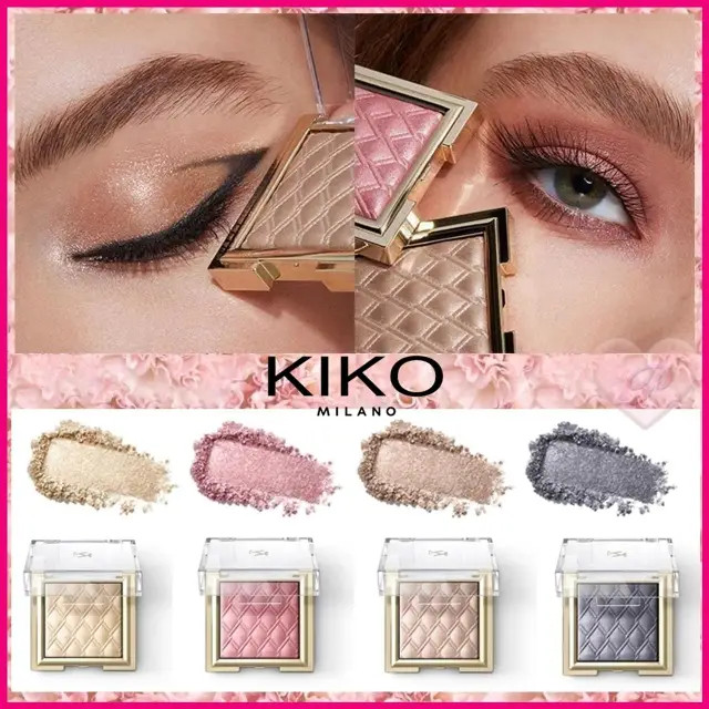 سایه چشم متالیک کیکو میلانو مدل Holiday Première Metallic Eyeshadow