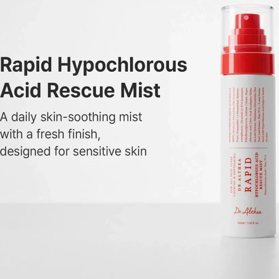 میست تسکیندهنده هیپوکلروس اسید دکتر التیا اصل | Dr. Althea Rapid Hypochlorous Acid Rescue Mist