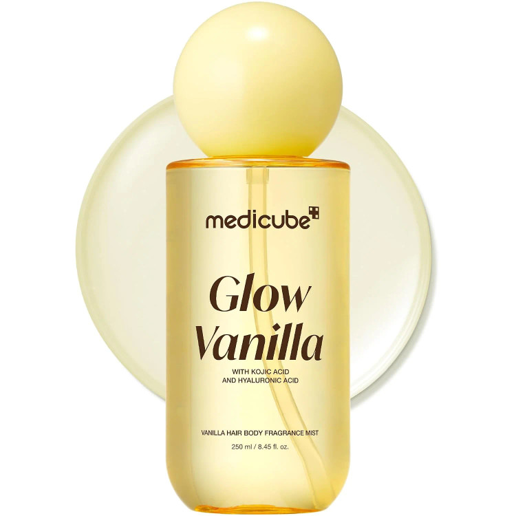 میست مو و بدن مدیکیوب Glow Vanilla 250