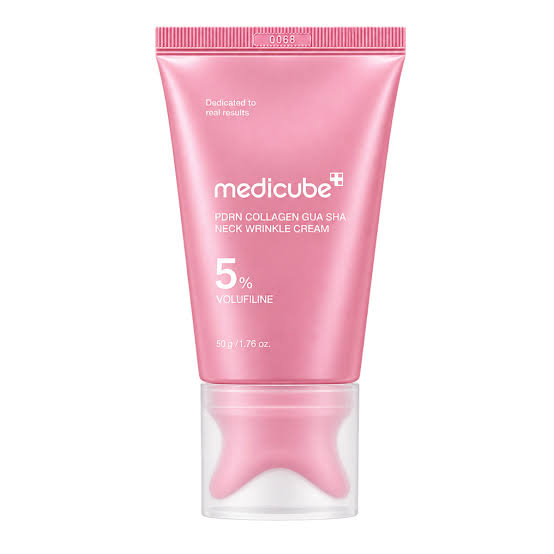 کرم جوانساز و لیفتینگ گواشا مدیکیوب مدل PDRN Collagen Gua Sha حجم 90 گرم