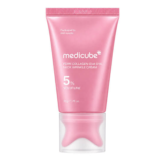 کرم جوانساز و لیفتینگ گواشا مدیکیوب مدل PDRN Collagen Gua Sha حجم 90 گرم